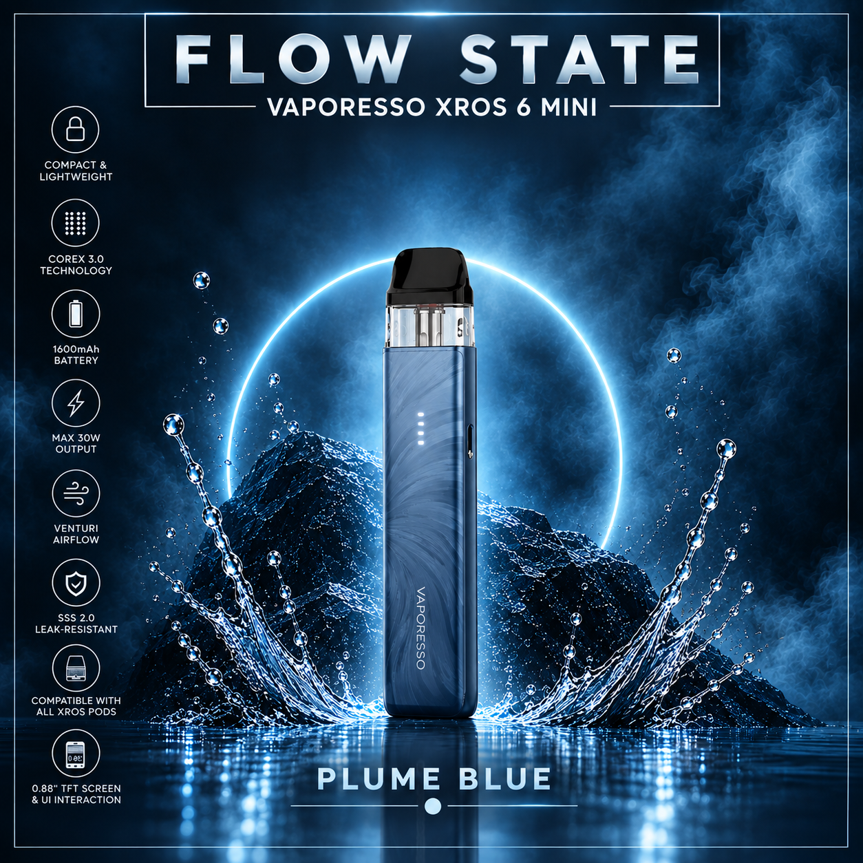 Vaporesso XROS 6 mini Plume Blue